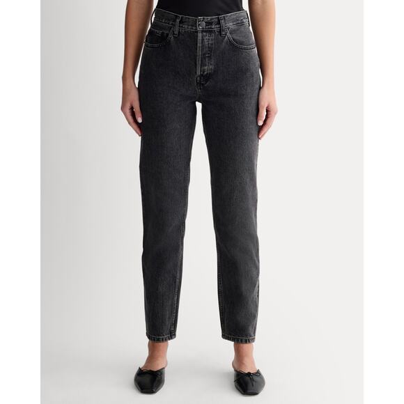 Everlane ’90s Cheeky Straight Jean – Washed Black – 28 Ankle – NWT with Flaw - Picture 1 of 11